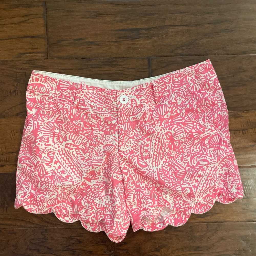 Lilly Pulitzer scalloped buttercup Pink Women's Shorts